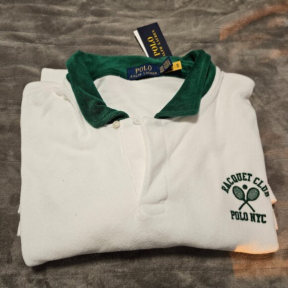 Polo Ralph Lauren Men's Standard-Fit Terry Graphic Polo Shirt - Picture 6 of 11